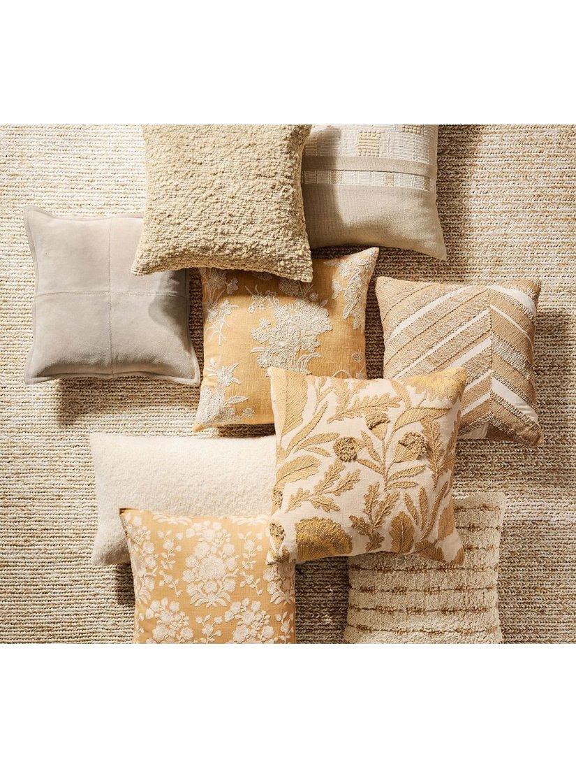 Pottery Barn cushion cover Dark Flax 51cm - British product