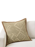 Pottery Barn Fez embroidered cushion cover green - British product