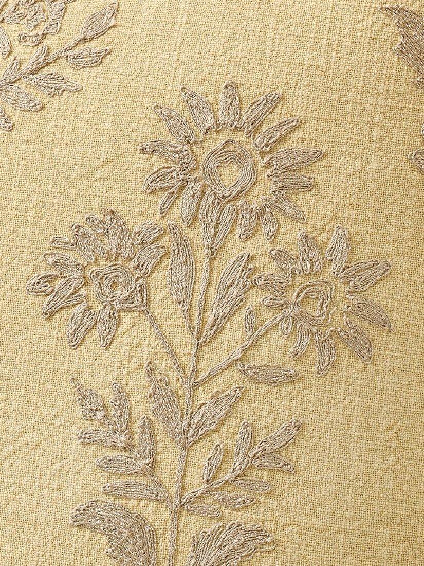 Pottery Barn Gillian embroidered cushion cover 51cm, imported from the UK