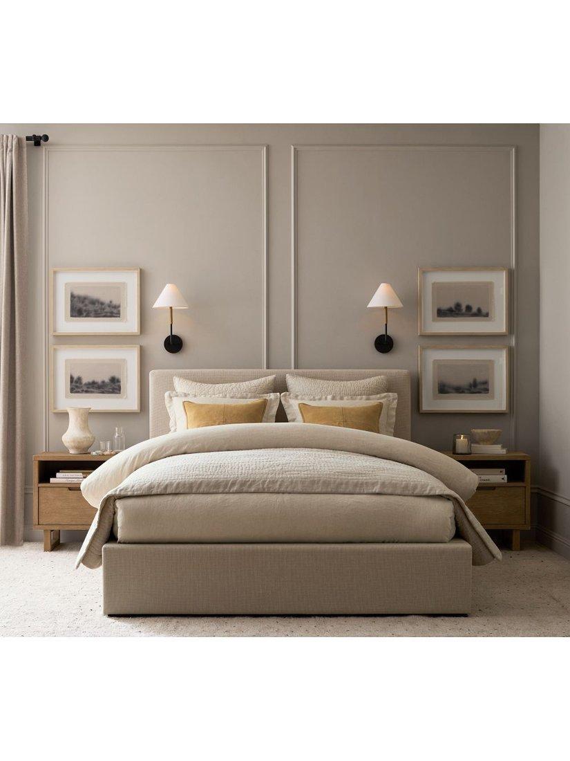 Pottery Barn pieced suede cushion cover 51x51cm - British product