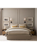Pottery Barn pieced suede cushion cover 51x51cm - British product