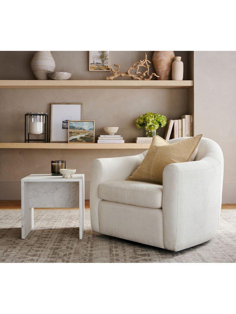 Pottery Barn pieced suede cushion cover 51x51cm - British product
