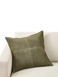 Pottery Barn Pieced Suede Cushion Cover 51cm x 51cm