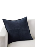 Pottery Barn Pieced Suede Cushion Cover 51cm x 51cm