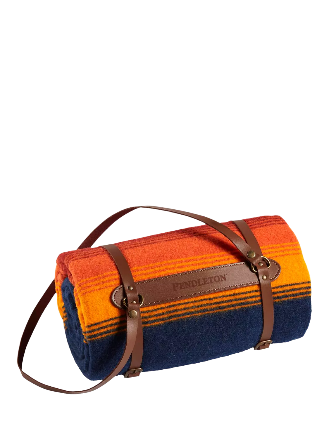 Pendleton Grand Canyon Navy wool throw, imported from the UK