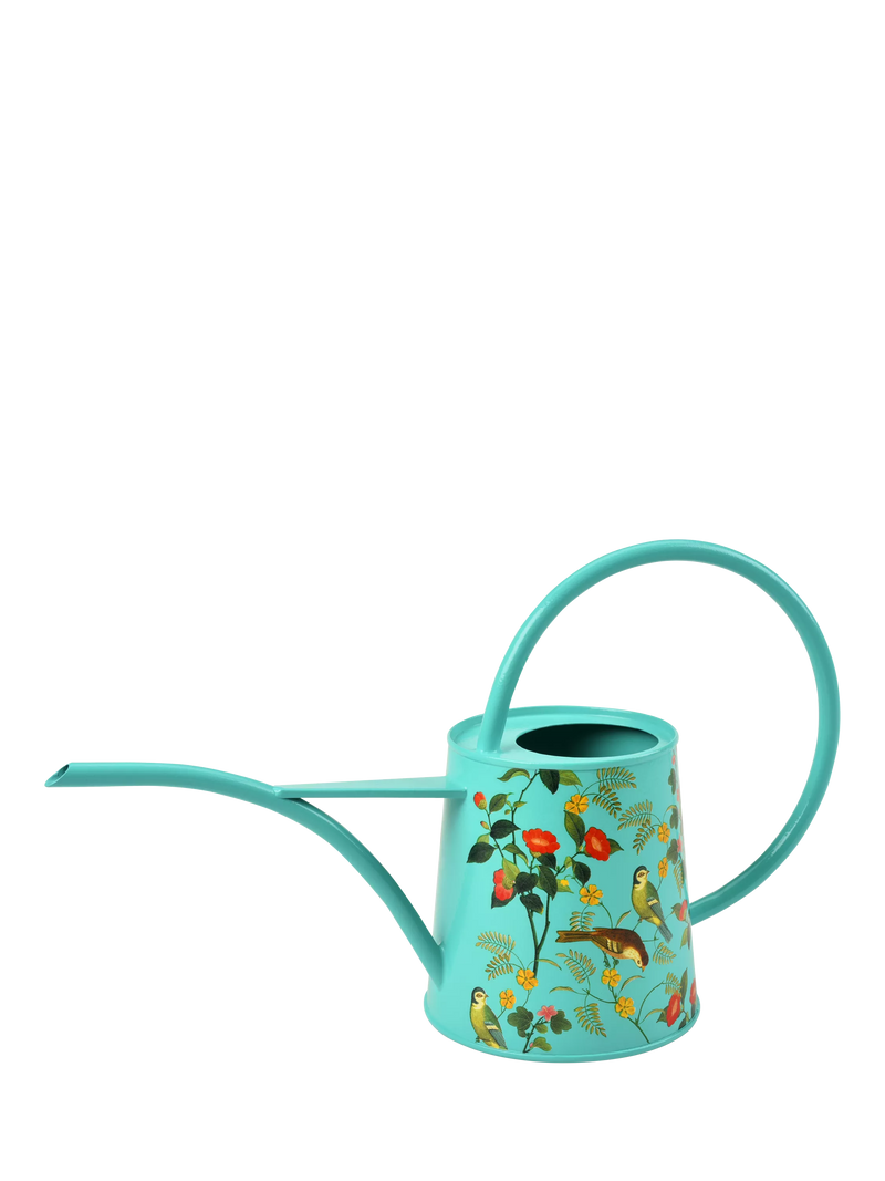 Burgon & Ball indoor watering can 1L green/multi, imported from the UK