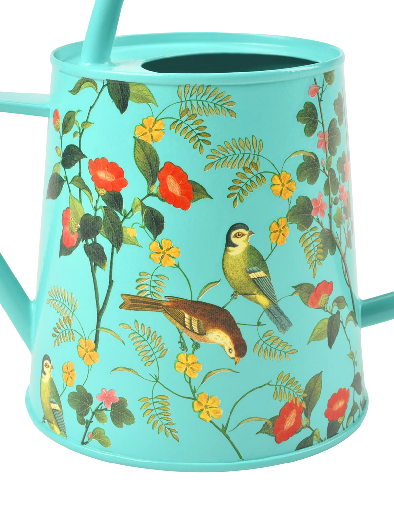 Burgon & Ball indoor watering can 1L green/multi, imported from the UK