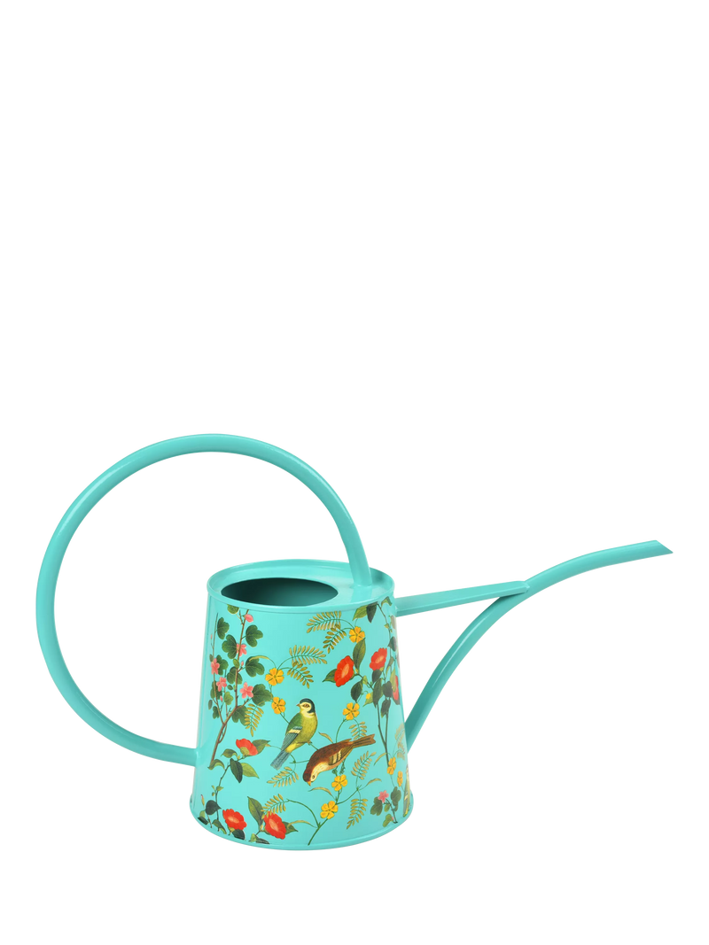 Burgon & Ball indoor watering can 1L green/multi, imported from the UK