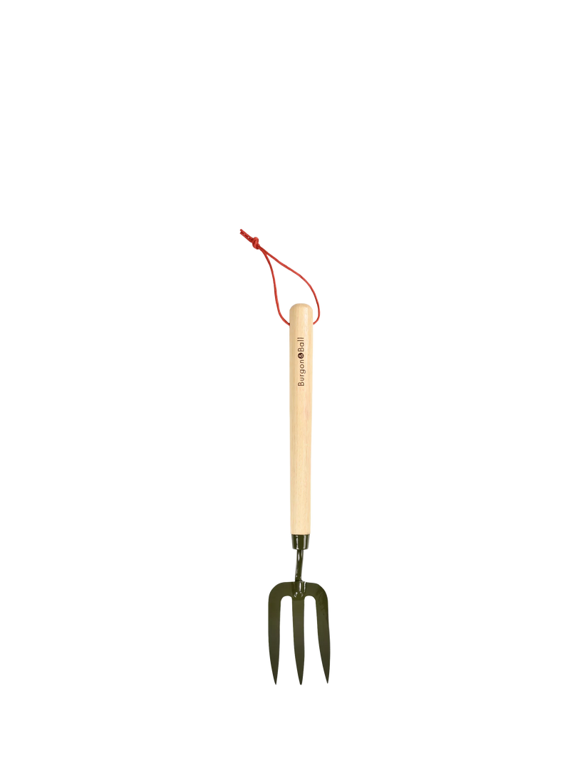 Burgon & Ball BoronGreen garden fork mid-length handle, UK version