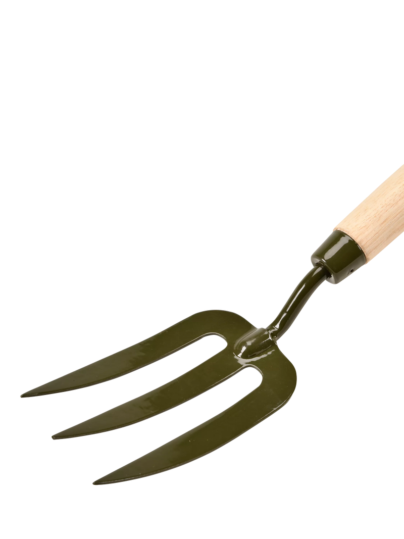 Burgon & Ball BoronGreen garden fork mid-length handle, UK version