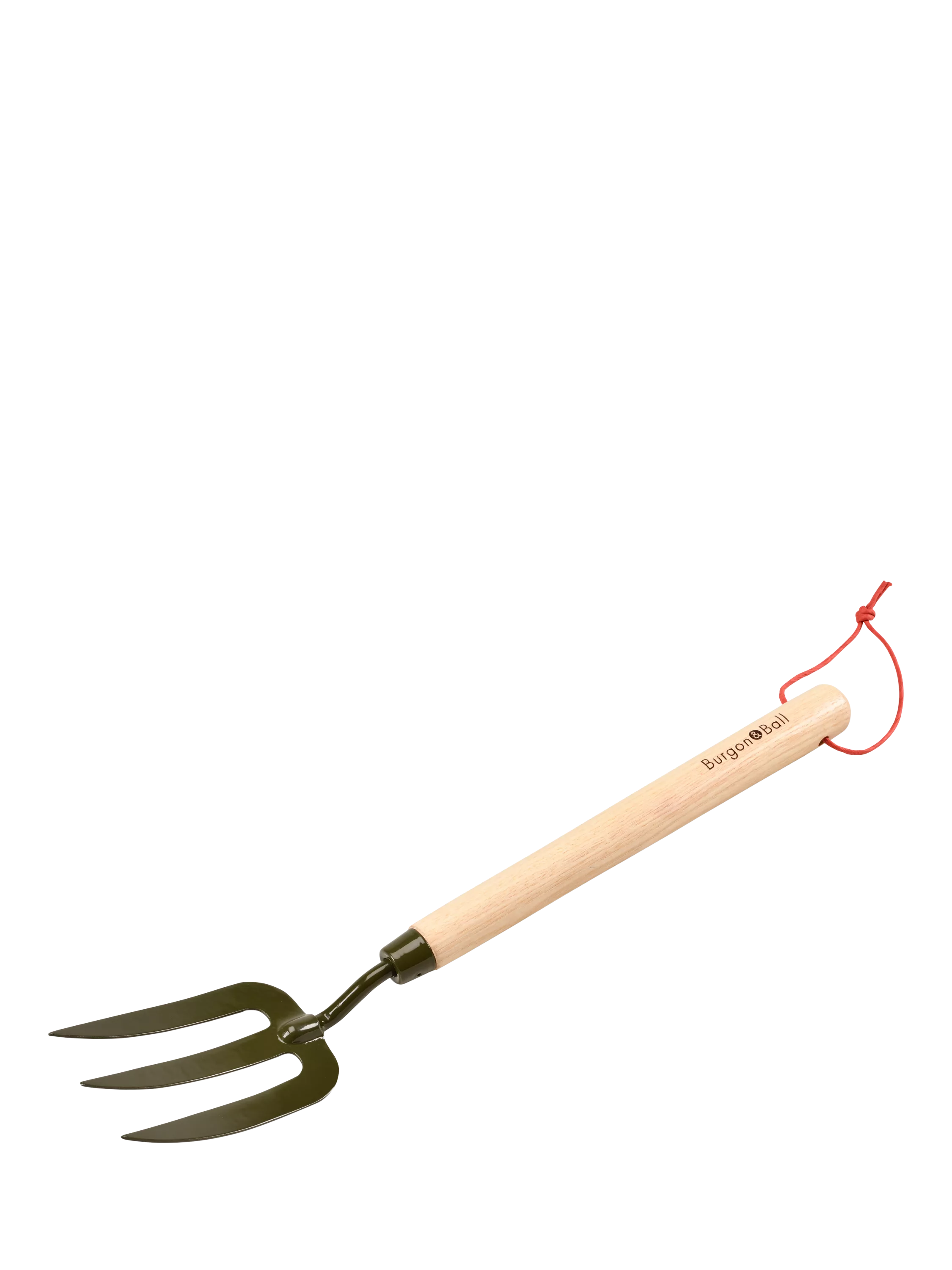 Burgon & Ball BoronGreen garden fork mid-length handle, UK version