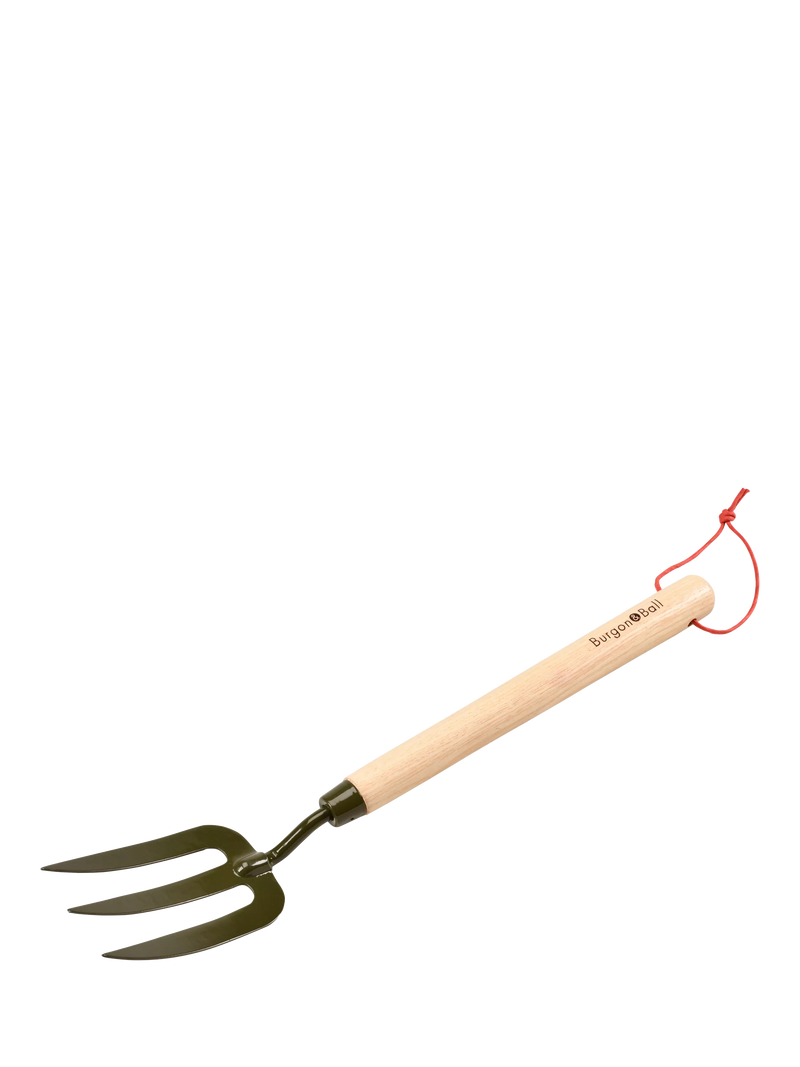 Burgon & Ball BoronGreen garden fork mid-length handle, UK version
