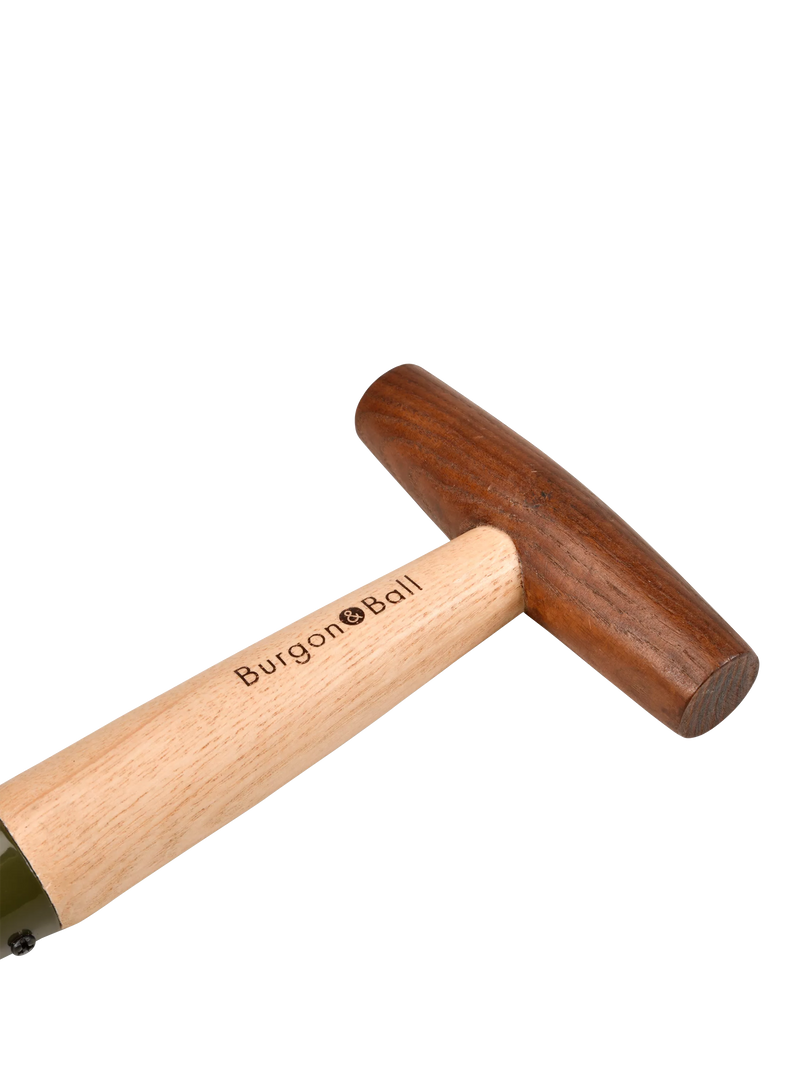 Burgon & Ball BoronGreen RHS dibber with depth gauge, imported from the UK