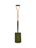 Burgon & Ball BoronGreen digging spade green, imported from the UK