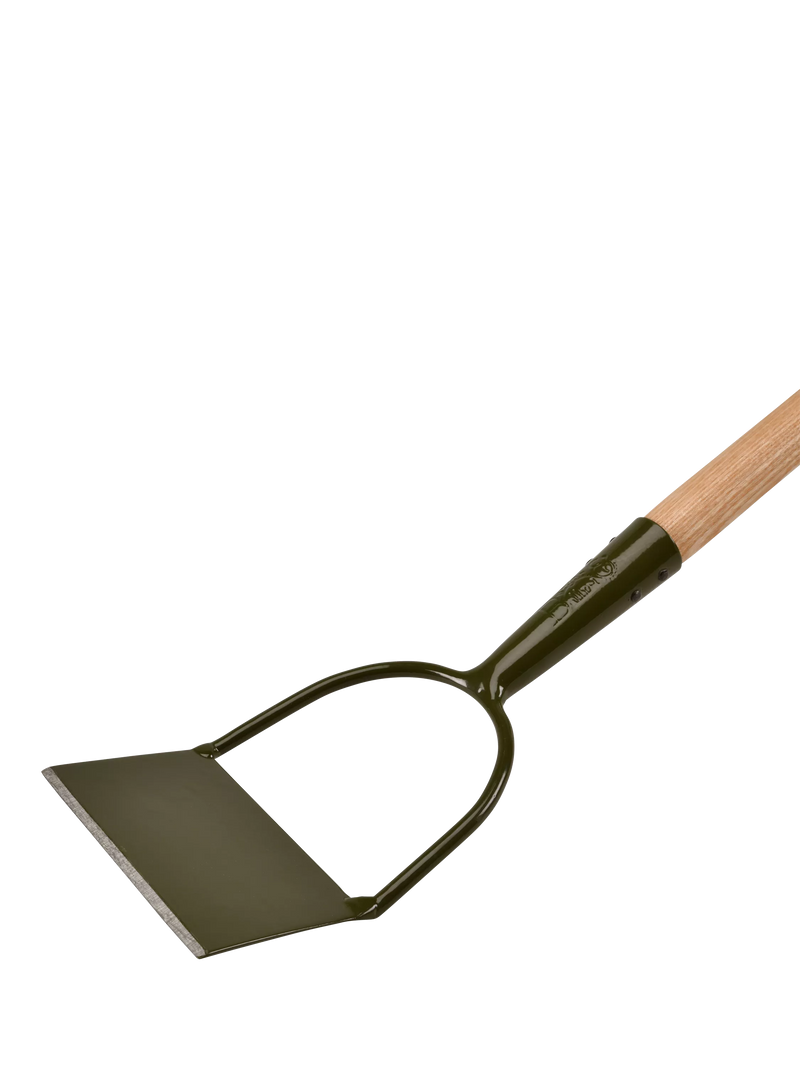 Burgon & Ball green Dutch Hoe gardening tool, imported from the UK