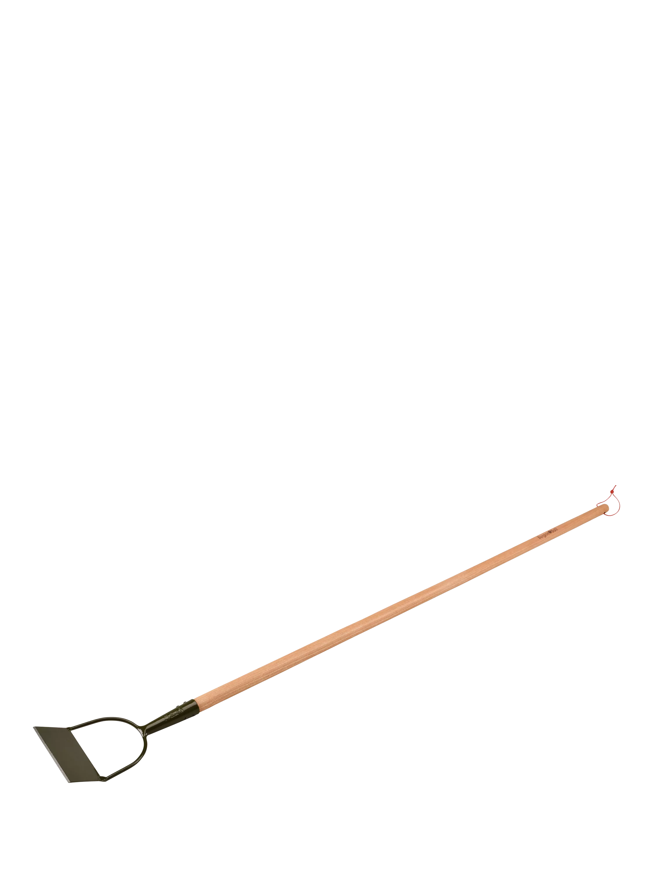 Burgon & Ball green Dutch Hoe gardening tool, imported from the UK