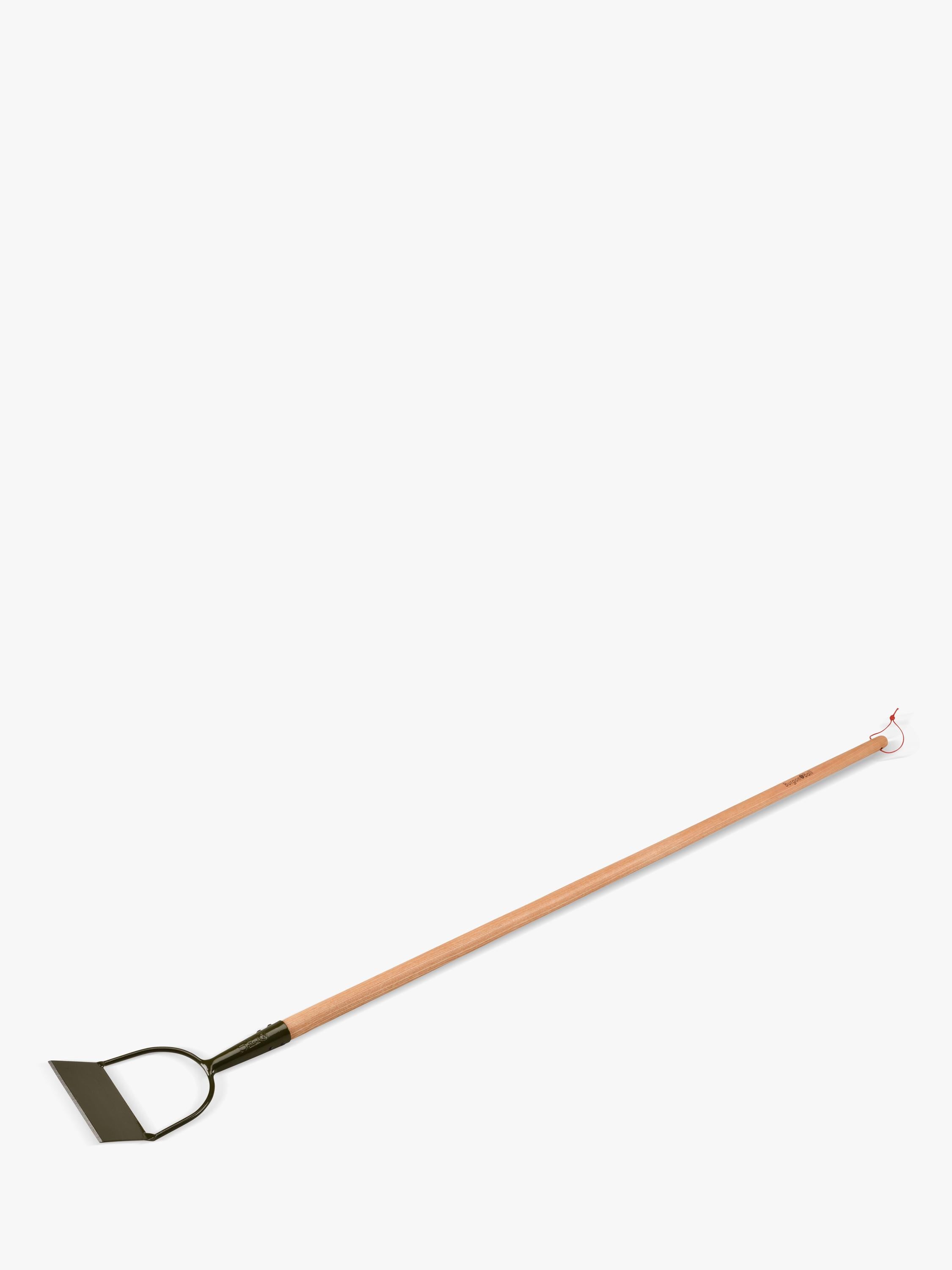Burgon & Ball green Dutch Hoe gardening tool, imported from the UK