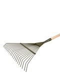 Burgon & Ball BoronGreen lawn rake green (British brand)