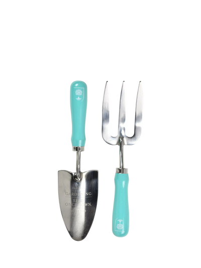 John Lewis Burgon & Ball RHS Flora & Fauna Trowel & Fork Gift Set- Buy online at McGrocer