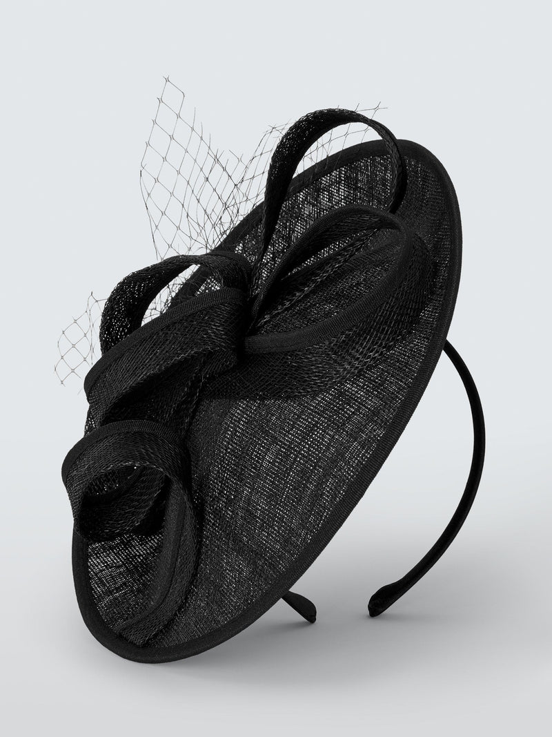 John Lewis Amelie small disc fascinator, imported from the UK