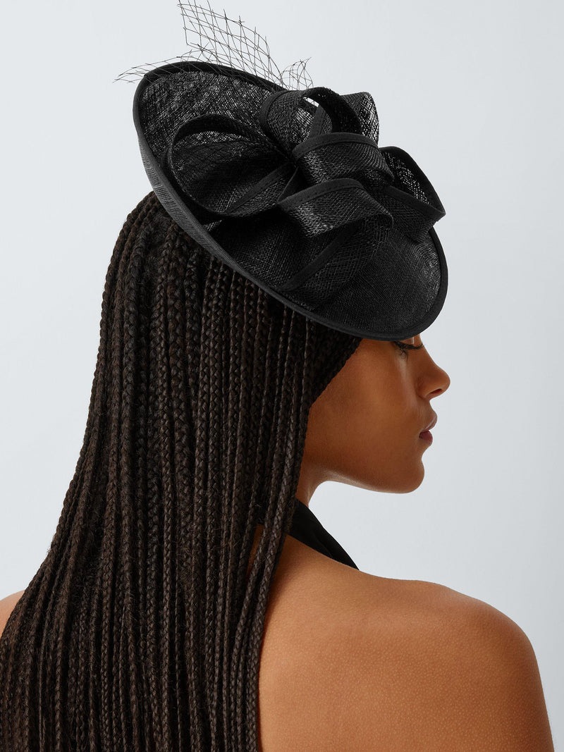John Lewis Amelie small disc fascinator, imported from the UK