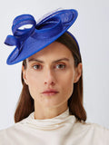 John Lewis Amelie Small Disc Fascinator, Cobalt