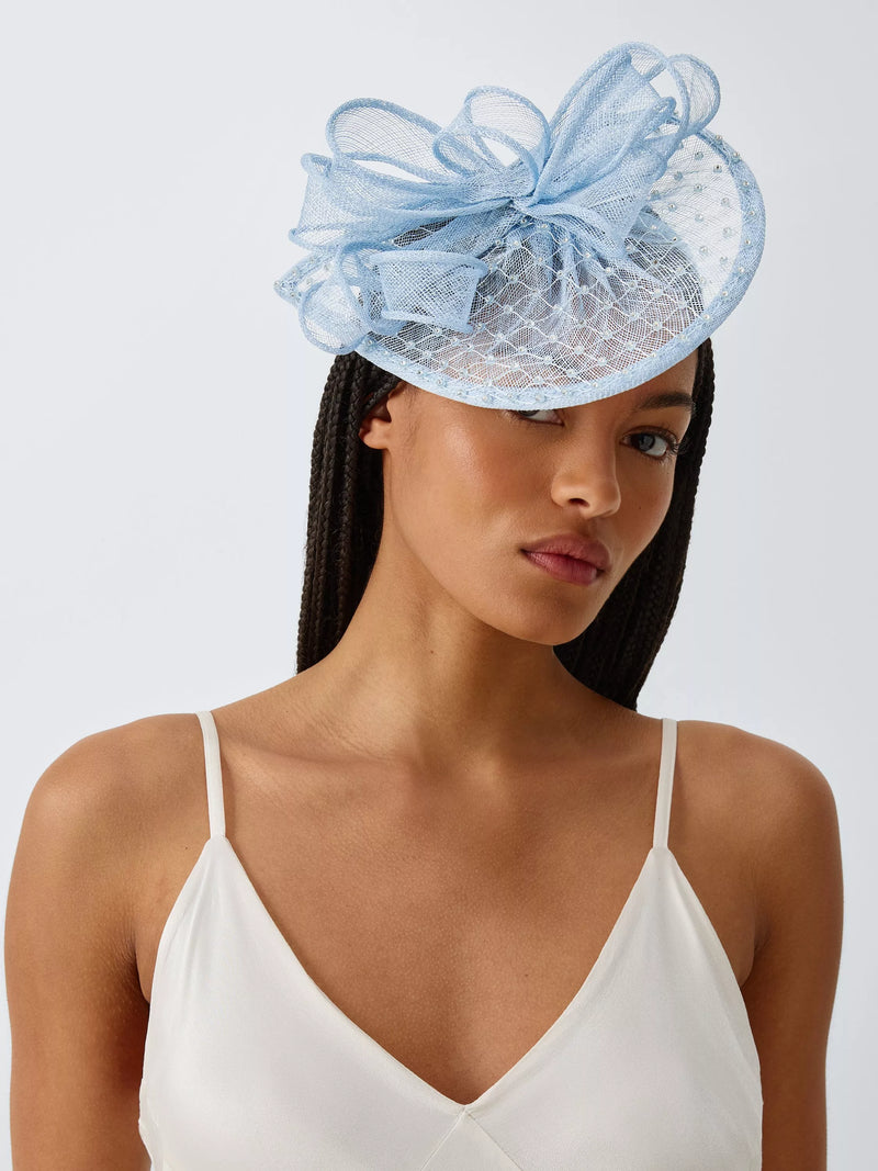 John Lewis Camelia Diamante fascinator - British product