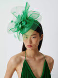 Snoxells small disc fascinator layered mesh embellishment, UK version