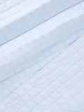 John Lewis quilted elephant blanket blue 100x120cm, imported from the UK