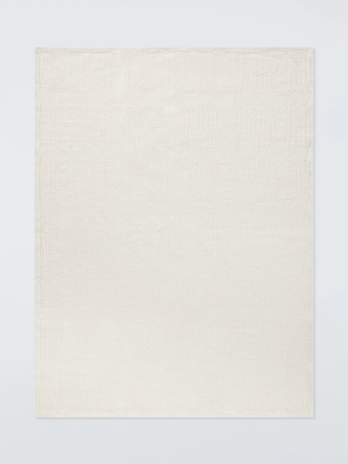 John Lewis baby essential cellular blanket natural, imported from the UK