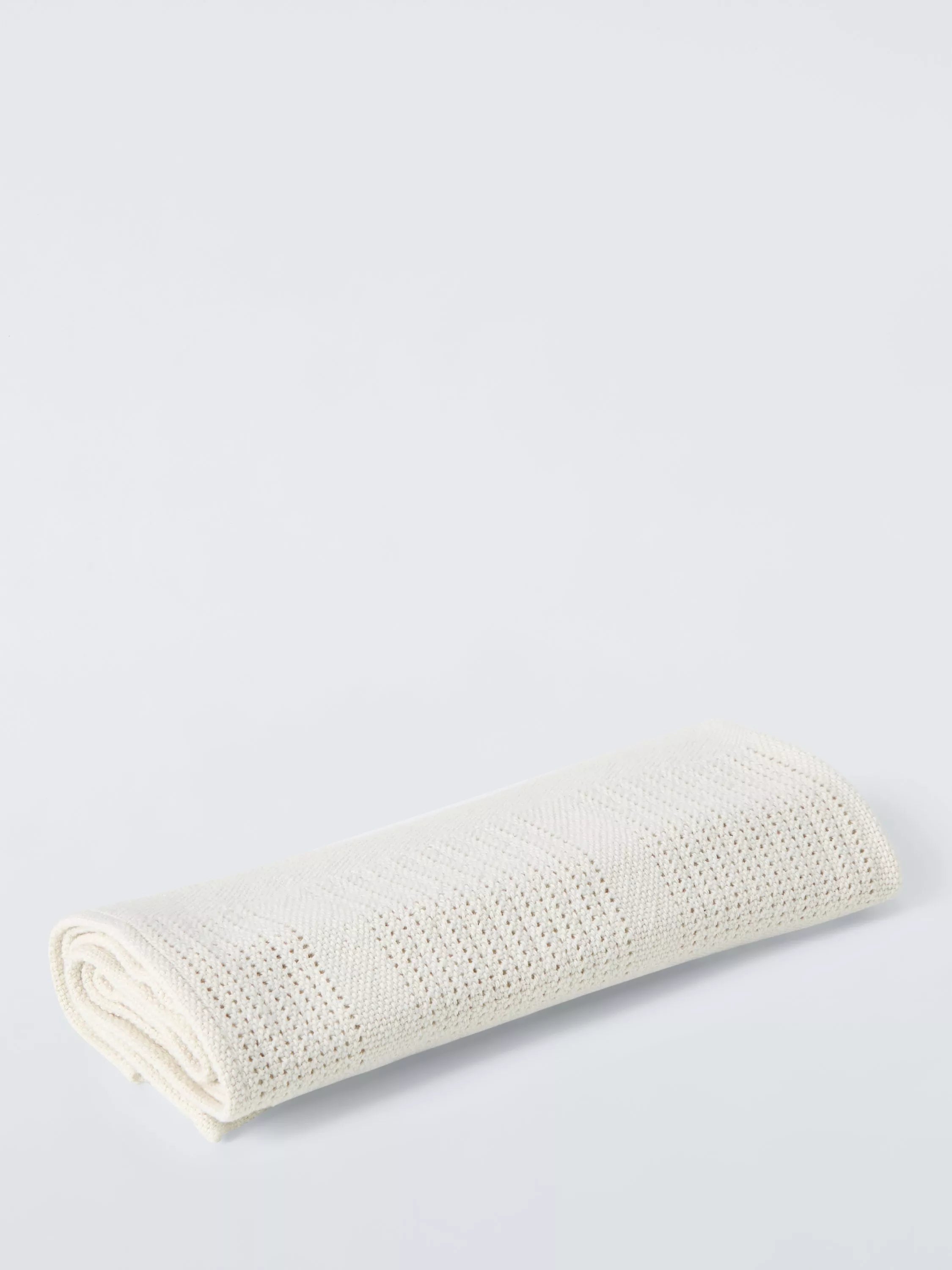 John Lewis baby essential cellular blanket natural, imported from the UK