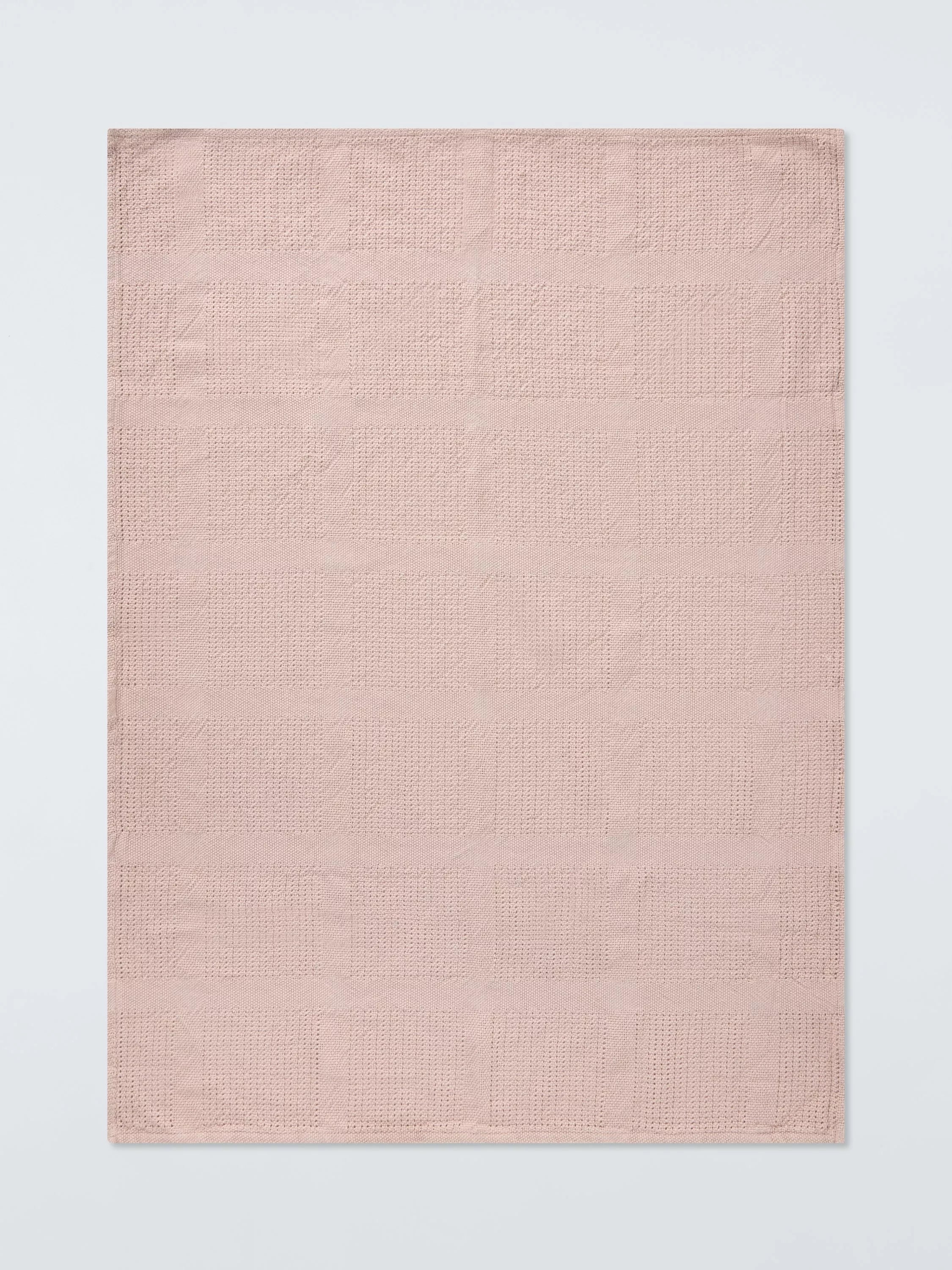 John Lewis cellular blanket pink 70x90cm, UK version