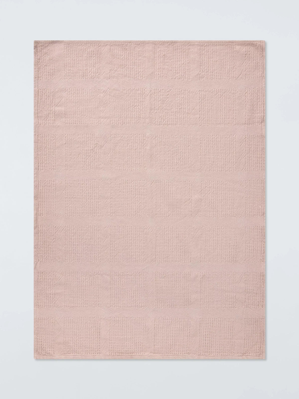 John Lewis cellular blanket pink 70x90cm, UK version