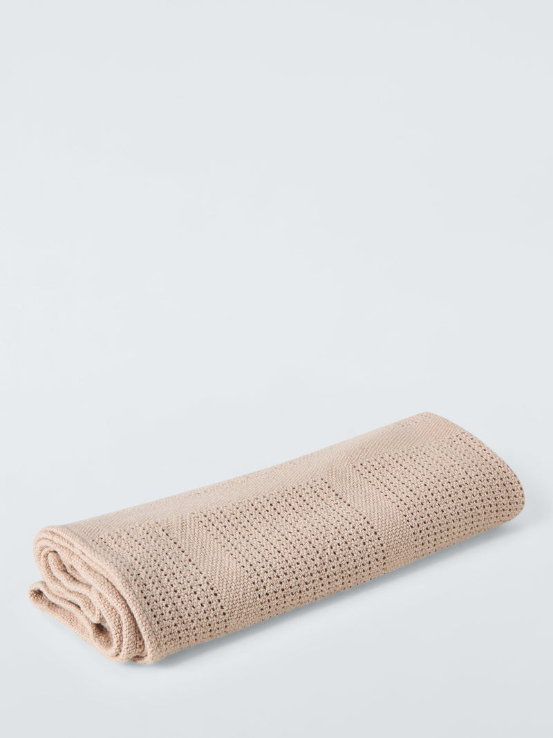 John Lewis baby blanket Essential Cellular 70x90cm (British brand)