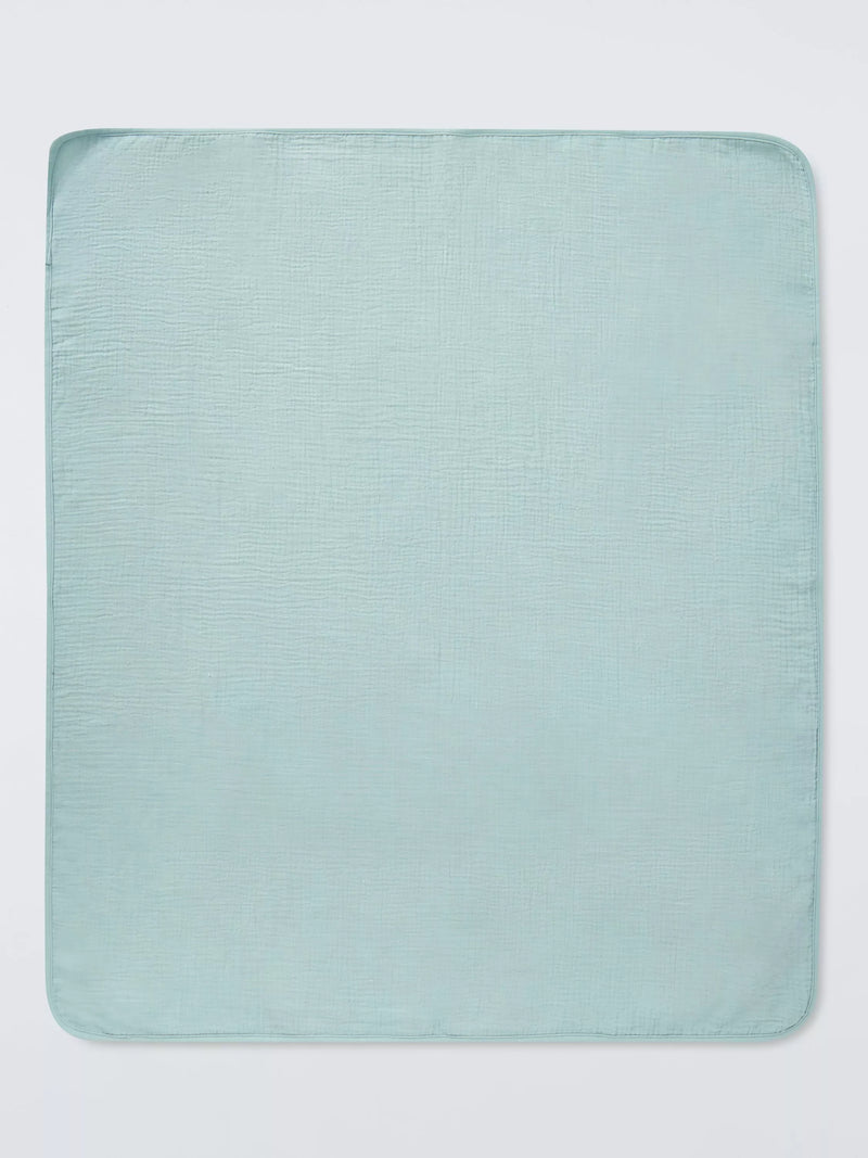 John Lewis Waves muslin blanket 80x100cm, imported from the UK