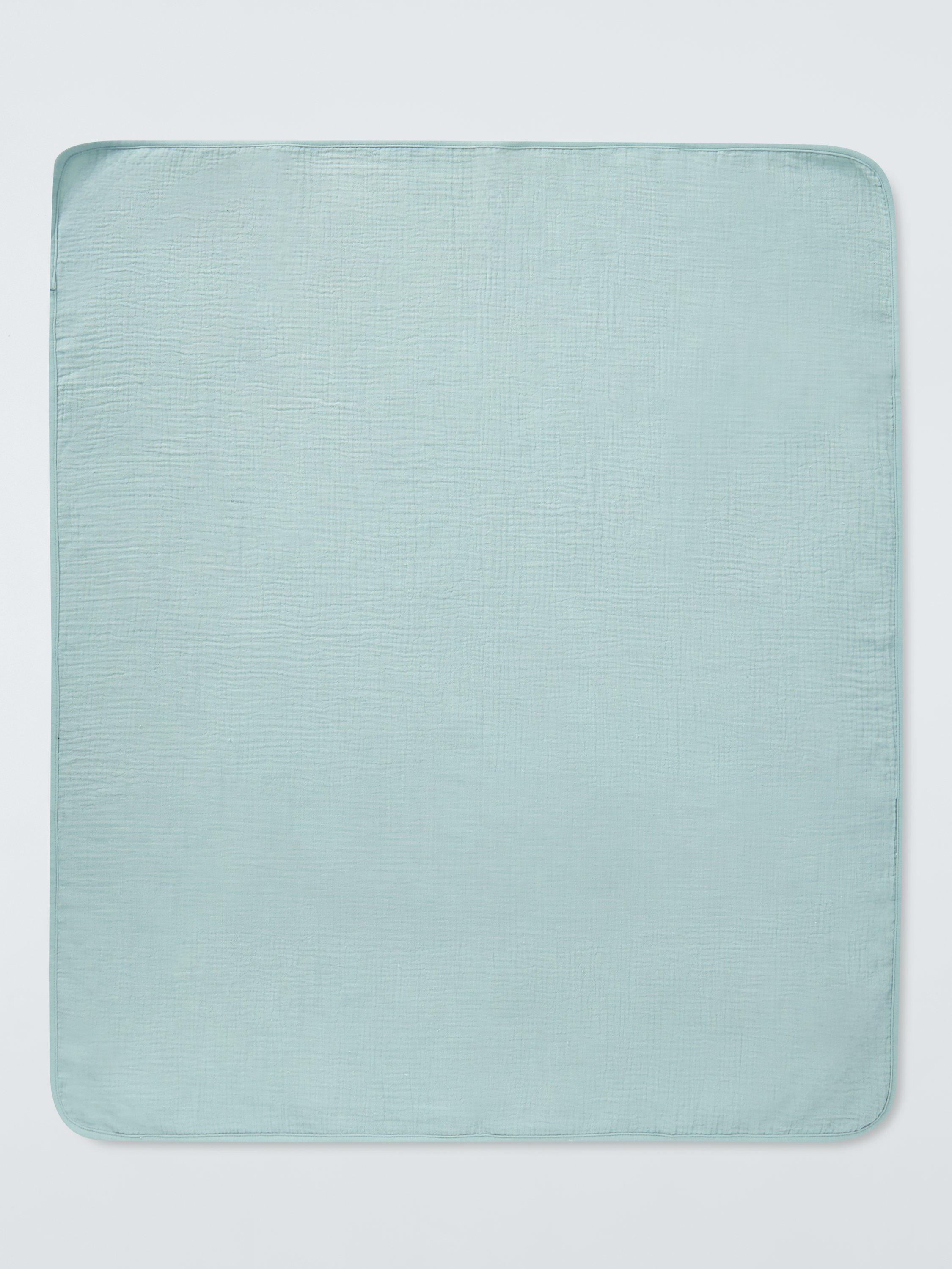 John Lewis Waves muslin blanket 80x100cm, imported from the UK