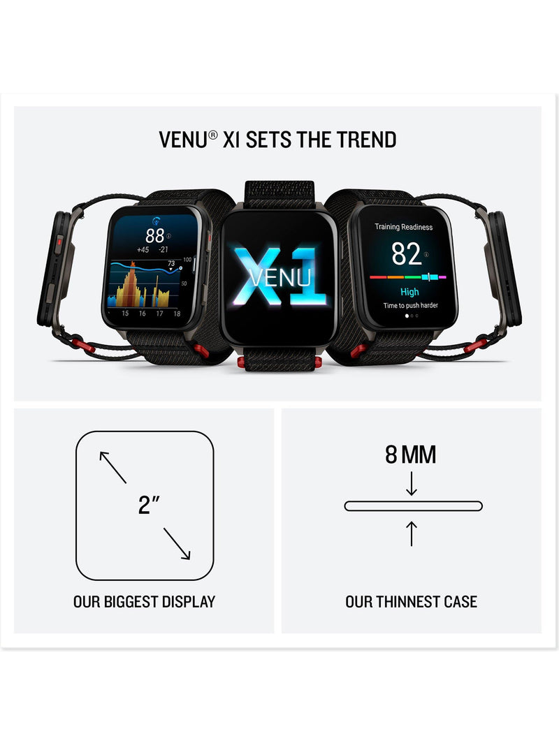 Garmin Venu X1 GPS smartwatch 2-inch AMOLED (British brand)