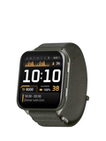 Garmin Venu X1 GPS Smartwatch, Black with Slate Titanium Caseback and Black ComfortFit Nylon Band