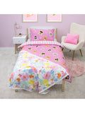 Barbie reversible duvet cover set single, imported from the UK
