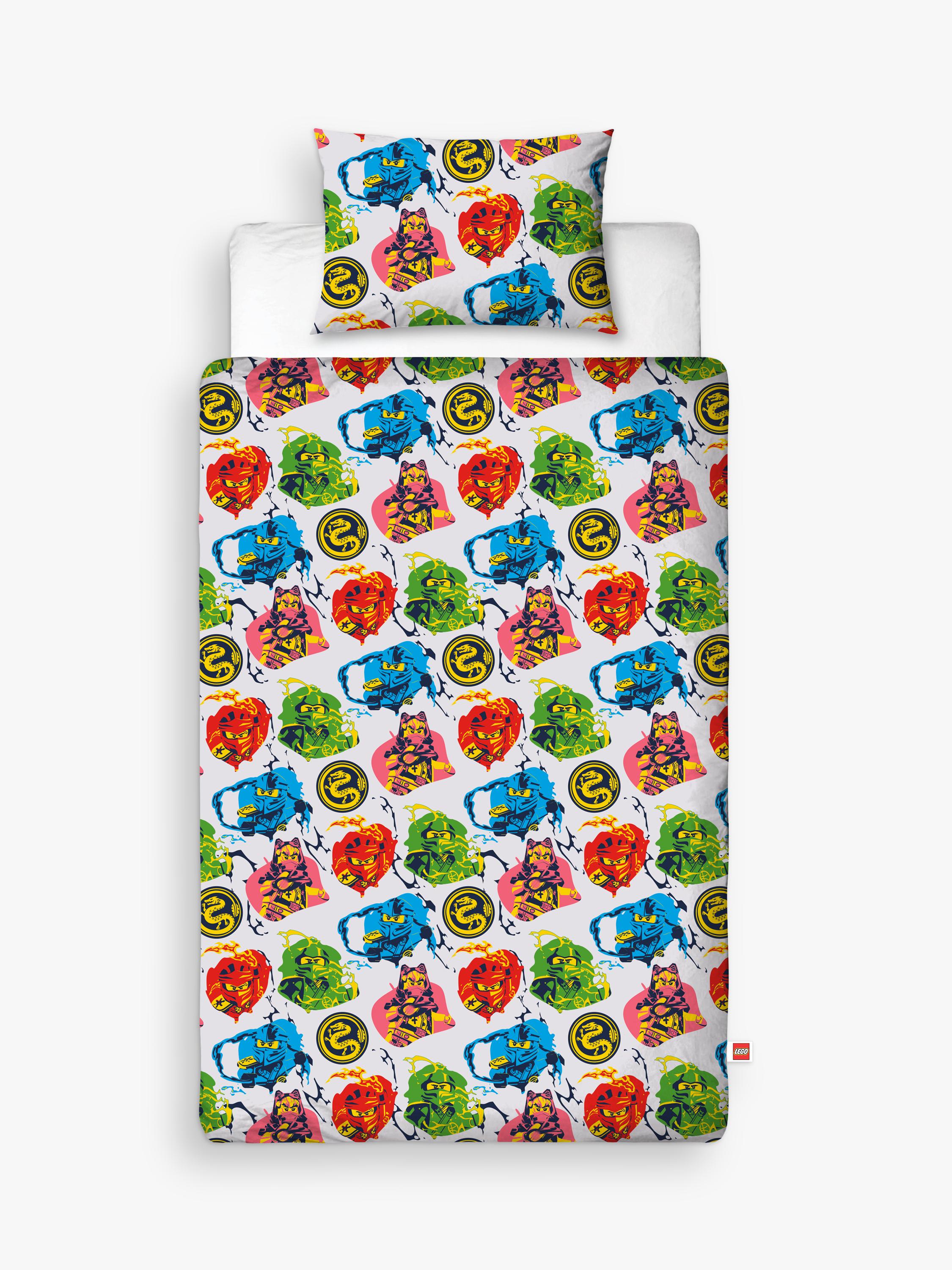 LEGO Ninjago reversible duvet set single (British brand)