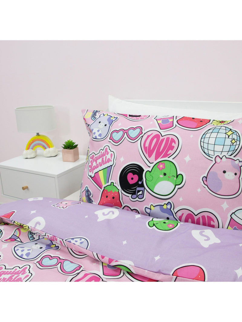 Squishmallows reversible duvet cover set single - British product