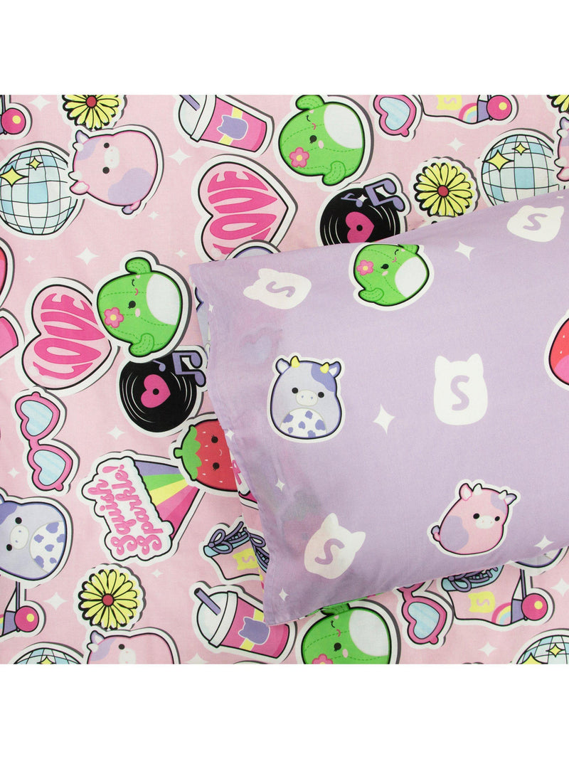 Squishmallows reversible duvet cover set single - British product