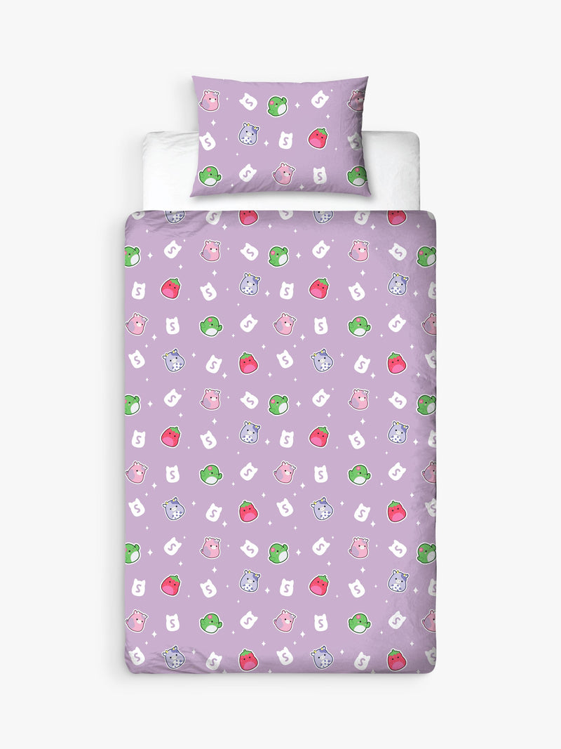 Squishmallows reversible duvet cover set single - British product