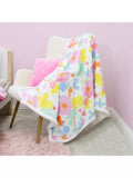 Barbie sherpa fleece blanket single 150x100cm - British product