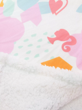 Barbie sherpa fleece blanket single 150x100cm - British product