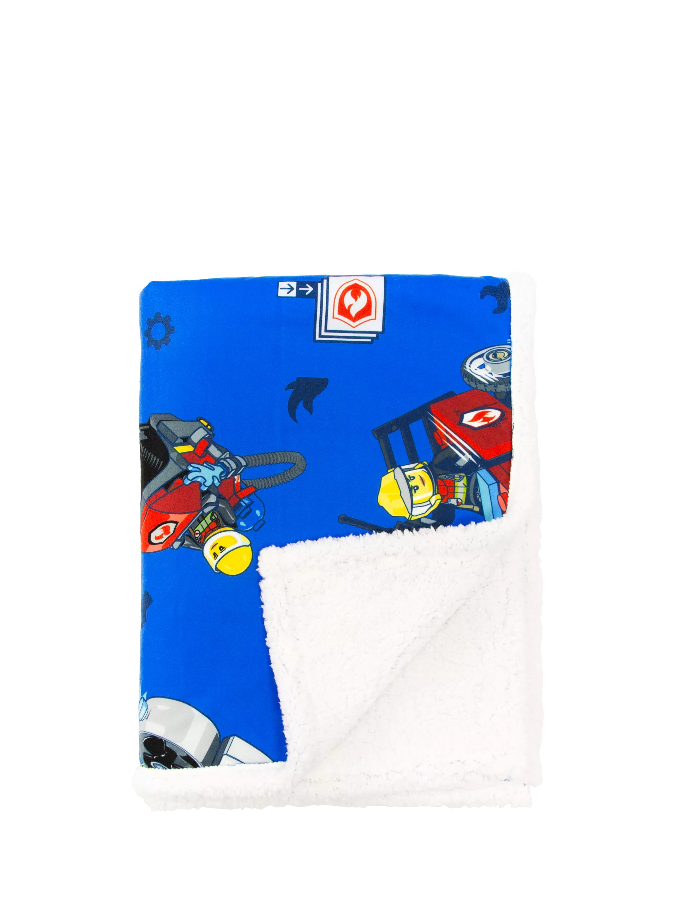 LEGO City sherpa fleece blanket single 150x100cm (British brand)