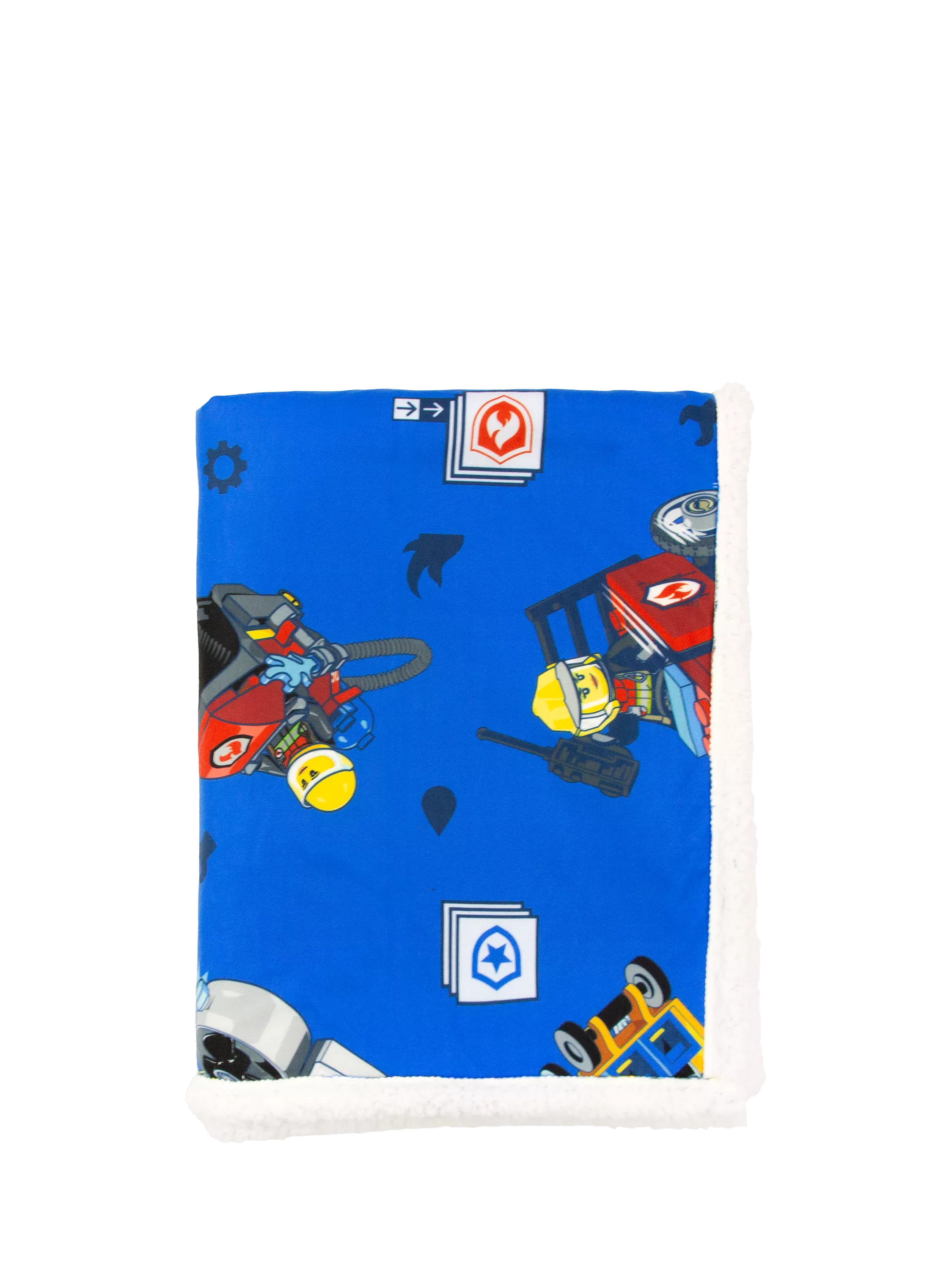 LEGO City sherpa fleece blanket single 150x100cm (British brand)