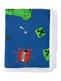 Minecraft sherpa fleece blanket (British brand)
