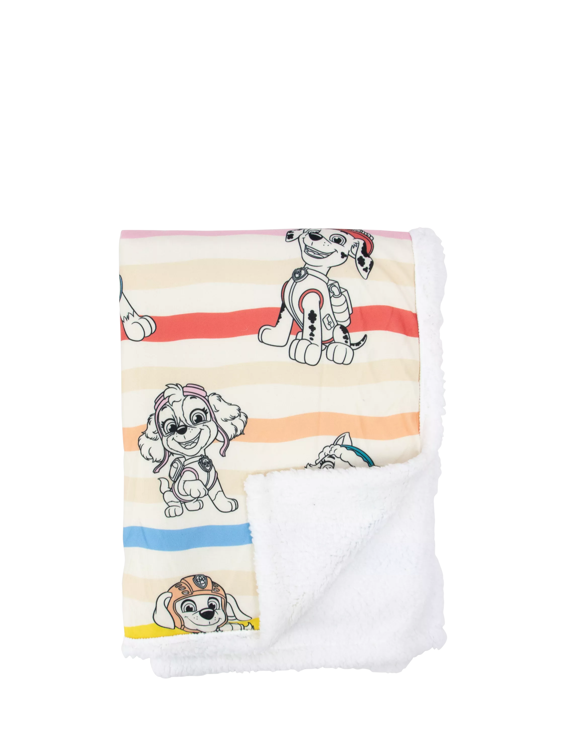 Paw Patrol sherpa fleece blanket single size, UK version