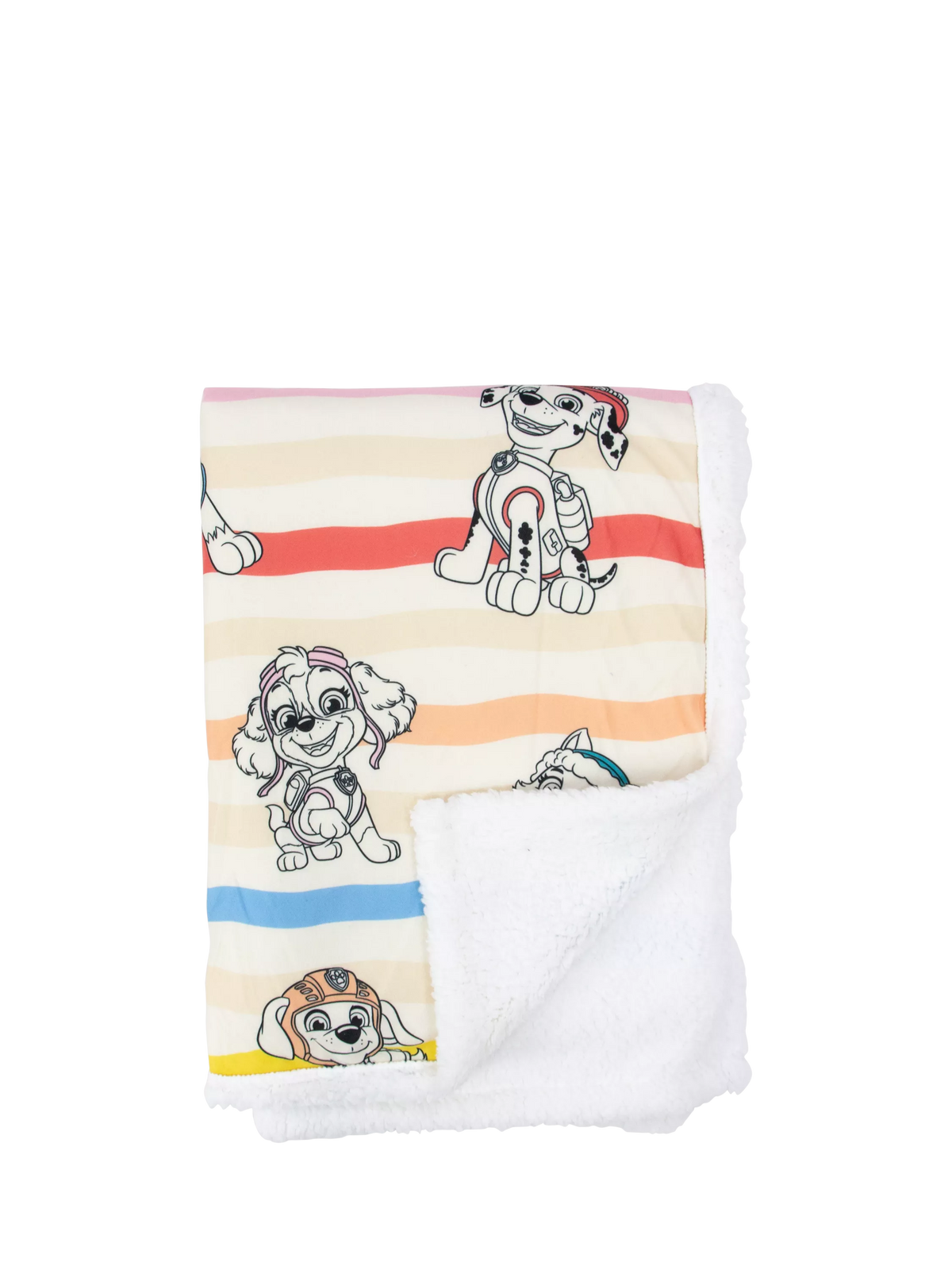Paw Patrol sherpa fleece blanket single size, UK version